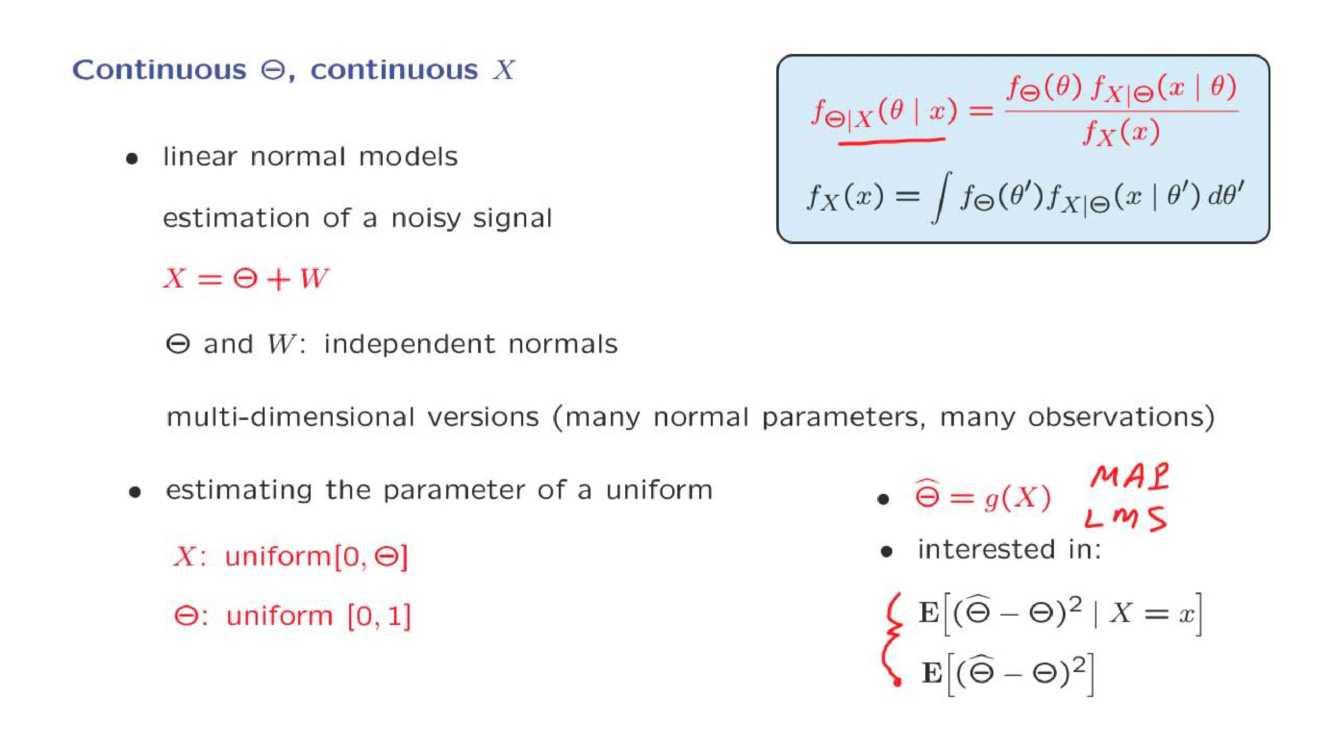 Cont-nuo — with the lecturer's notes