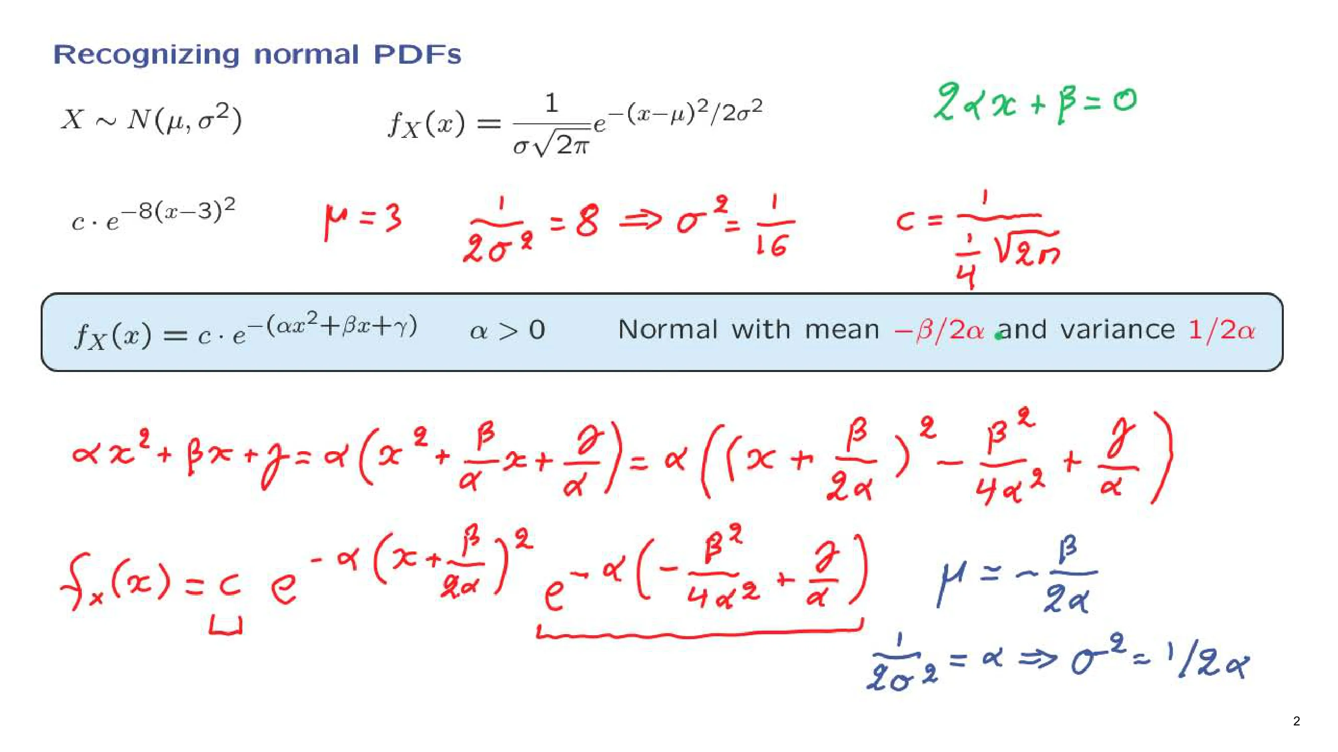 ecogn1z1ng — with the lecturer's notes